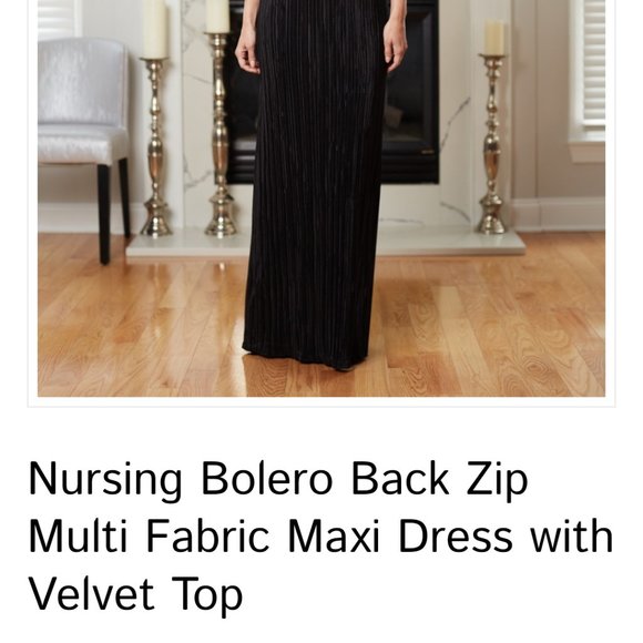 Jersey Knit Split Tiered Maxi Dress 